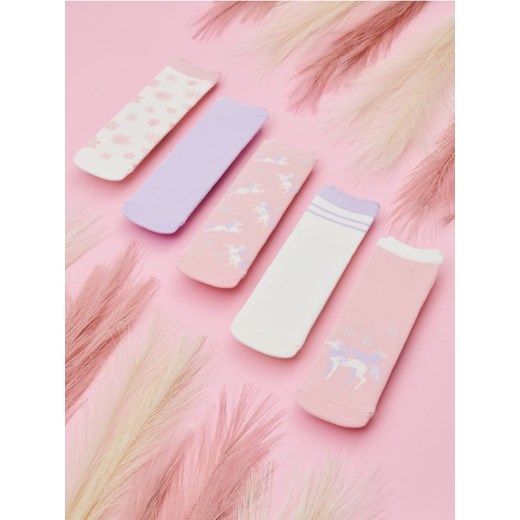 Sinsay - Skarpetki 5 pack - wielobarwny ze sklepu Sinsay w kategorii Skarpetki dziecięce - zdjęcie 176315092