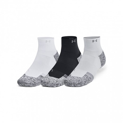 Skarpetki treningowe uniseks (3-pack) Under Armour Unisex UA Ad Pro 3pk Qtr - multikolor ze sklepu Sportstylestory.com w kategorii Skarpetki męskie - zdjęcie 176315194