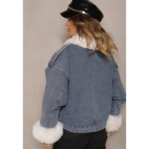 Kurtka damska Renee bez kaptura krótka jesienna 