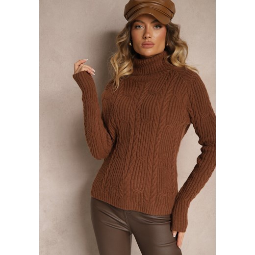 Sweter damski Renee z golfem