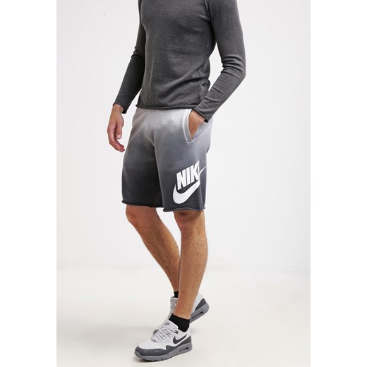 Nike Sportswear AW77 ALUMNI Spodnie treningowe grey/anthracite/white zalando  Odzież
