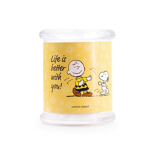 Peanuts Świeca zapachowa &quot;Life is better with you&quot; - 250 g ze sklepu Limango Polska w kategorii Świece i dyfuzory - zdjęcie 176323840