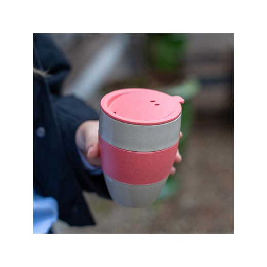 koziol Kubek termiczny &quot;Aroma To Go&quot; w kolorze kremowo-jasnoróżowym - 400 ml ze sklepu Limango Polska w kategorii Kubki termiczne - zdjęcie 176323881