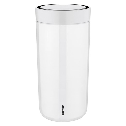 Stelton Kubek termiczny &quot;To Go Click&quot; w kolorze kremowym - 400 ml ze sklepu Limango Polska w kategorii Kubki termiczne - zdjęcie 176323893