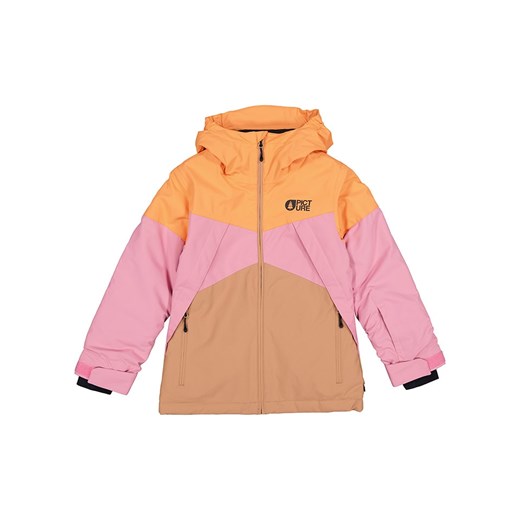PICTURE Kurtka narciarska &quot;Seady&quot; w kolorze pomarańczowo-jasnoróżowo-jasnobrązowym ze sklepu Limango Polska w kategorii Kurtki dziewczęce - zdjęcie 176324324