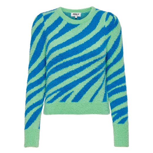 ONLY Sweter w kolorze niebiesko-zielonym ze sklepu Limango Polska w kategorii Swetry damskie - zdjęcie 176324482