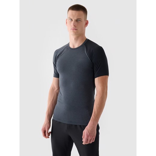 4F Koszulka sportowa w kolorze antracytowym ze sklepu Limango Polska w kategorii T-shirty męskie - zdjęcie 176325661