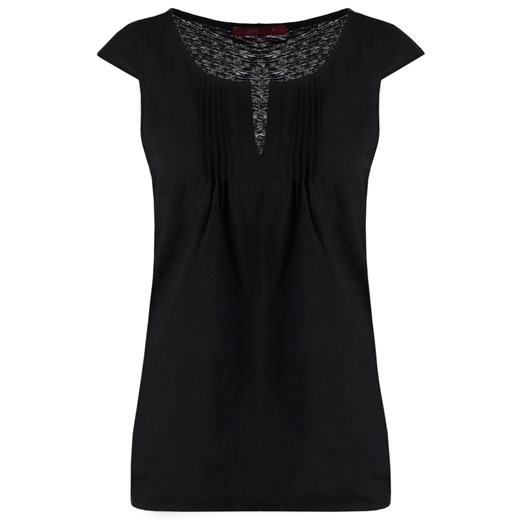 edc by Esprit Tshirt basic black zalando  abstrakcyjne wzory