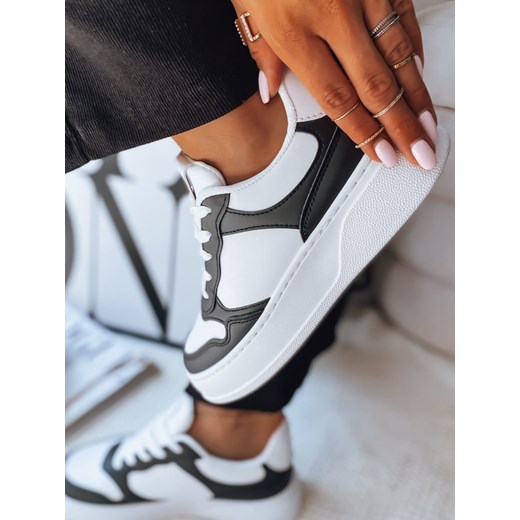 Sneakersy damskie MEILA czarne Dstreet ZY0321 ze sklepu DSTREET.PL w kategorii Buty sportowe damskie - zdjęcie 176331501
