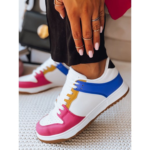 Sneakersy damskie COLORFULL fuksja Dstreet ZY0329 ze sklepu DSTREET.PL w kategorii Buty sportowe damskie - zdjęcie 176331690