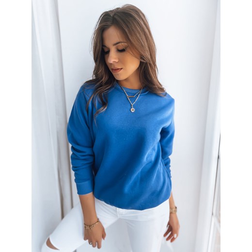 Bluza damska FASHION II jasnoniebieska Dstreet BY0163z ze sklepu DSTREET.PL w kategorii Bluzy damskie - zdjęcie 176333123