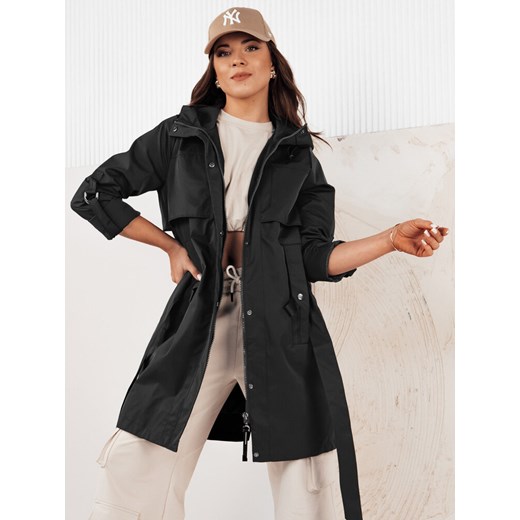 Kurtka parka damska NOLES czarna Dstreet TY4278 ze sklepu DSTREET.PL w kategorii Parki damskie - zdjęcie 176334544