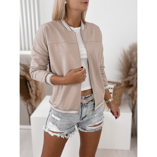 bluza marnissa beżowa s/m ze sklepu UBRA w kategorii Bluzy damskie - zdjęcie 176336492