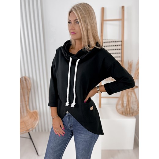 bluza special czarna one size ze sklepu UBRA w kategorii Bluzy damskie - zdjęcie 176336863