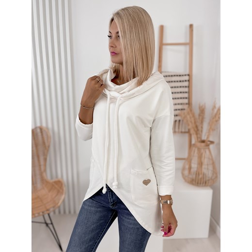 bluza special ecru one size ze sklepu UBRA w kategorii Bluzy damskie - zdjęcie 176336872