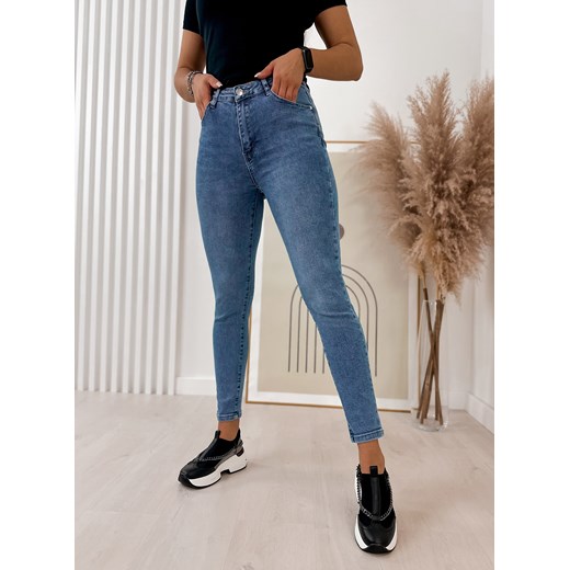 spodnie fargo jeansowe m/38 ze sklepu UBRA w kategorii Jeansy damskie - zdjęcie 176339622