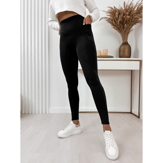 legginsy lopera czarne m/38 ze sklepu UBRA w kategorii Spodnie damskie - zdjęcie 176340754