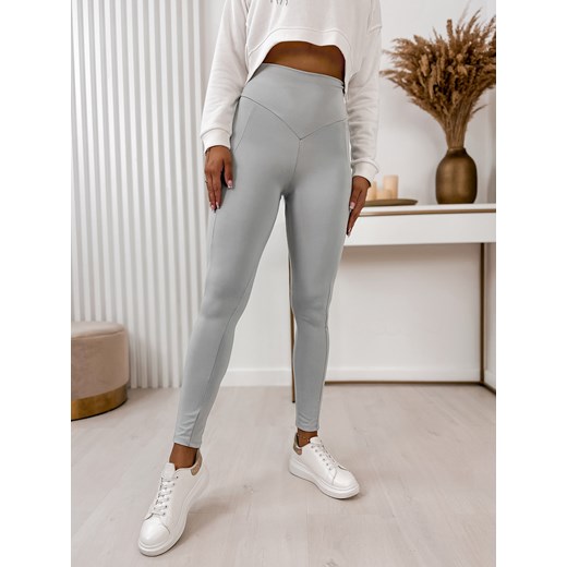 legginsy lopera szare m/38 ze sklepu UBRA w kategorii Spodnie damskie - zdjęcie 176340762