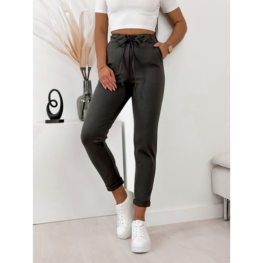 spodnie numel khaki m/38 ze sklepu UBRA w kategorii Spodnie damskie - zdjęcie 176343562