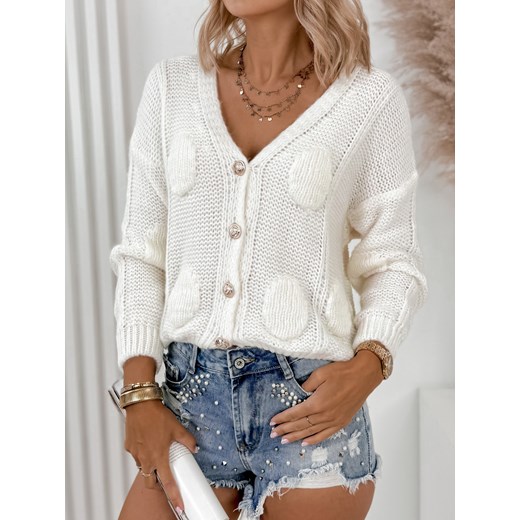 sweter pasen ecru one size ze sklepu UBRA w kategorii Swetry damskie - zdjęcie 176348974
