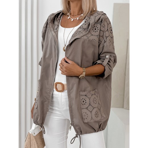 bluza gunes brązowa one size ze sklepu UBRA w kategorii Bluzy damskie - zdjęcie 176349270