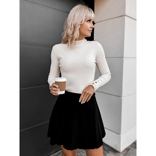 sweter veja beżowy one size ze sklepu UBRA w kategorii Swetry damskie - zdjęcie 176351011