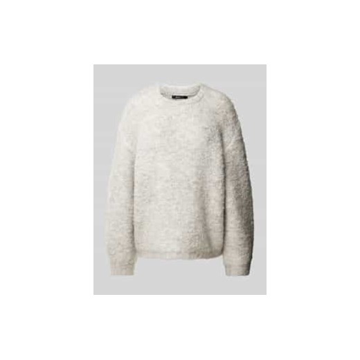 Sweter z dzianiny z prążkowanymi wykończeniami ze sklepu Peek&Cloppenburg  w kategorii Swetry damskie - zdjęcie 176355140