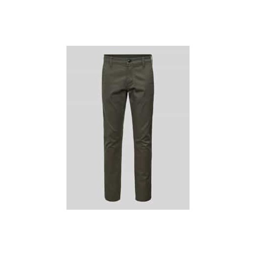 Chinosy o kroju skinny fit z kieszeniami z tyłu ze sklepu Peek&Cloppenburg  w kategorii Spodnie męskie - zdjęcie 176355320