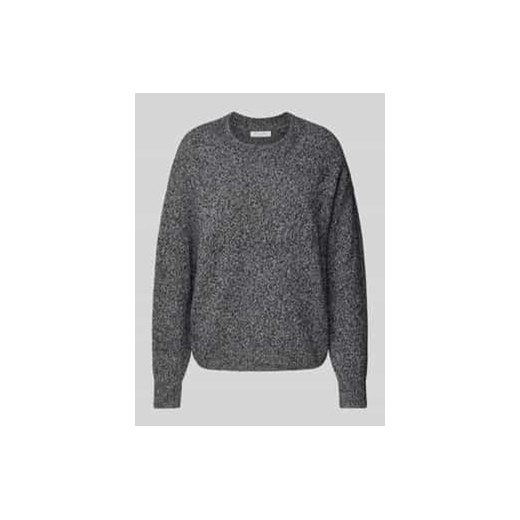 Sweter wełniany z prążkowanymi wykończeniami ze sklepu Peek&Cloppenburg  w kategorii Swetry damskie - zdjęcie 176361713