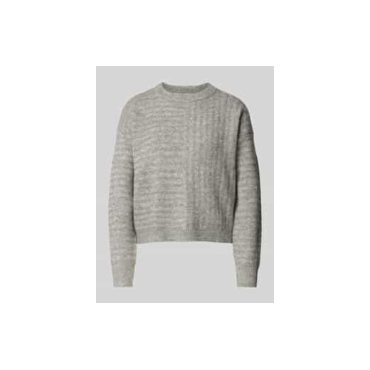 Sweter z dzianiny o kroju regular fit ze wzorem w paski model ‘URANUS’ ze sklepu Peek&Cloppenburg  w kategorii Swetry damskie - zdjęcie 176361800