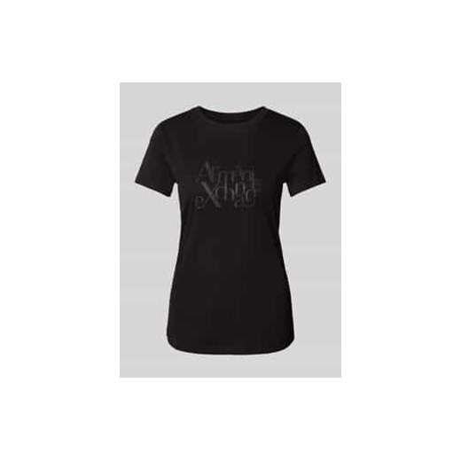 T-shirt z nadrukiem z logo ze sklepu Peek&Cloppenburg  w kategorii Bluzki damskie - zdjęcie 176365520