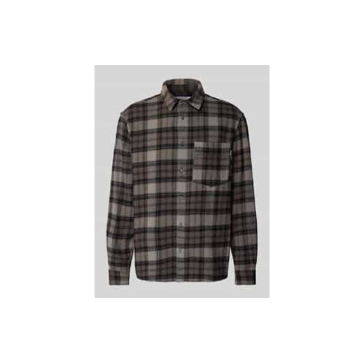 Koszula casualowa o kroju regular fit z wykładanym kołnierzem ze sklepu Peek&Cloppenburg  w kategorii Koszule męskie - zdjęcie 176365701
