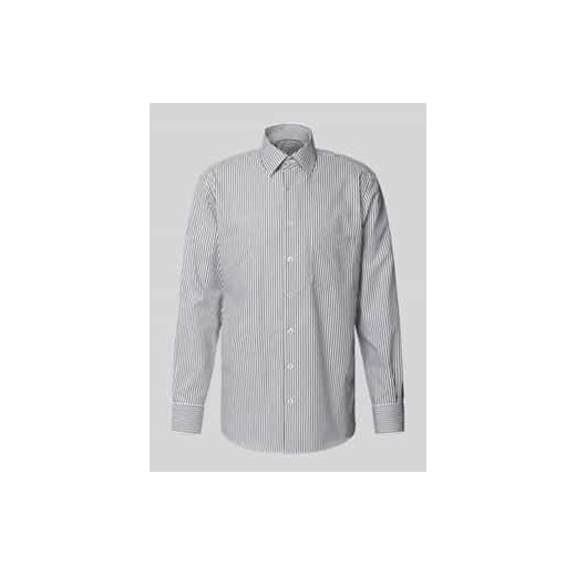 Koszula biznesowa o kroju modern fit z listwą guzikową ze sklepu Peek&Cloppenburg  w kategorii Koszule męskie - zdjęcie 176365813