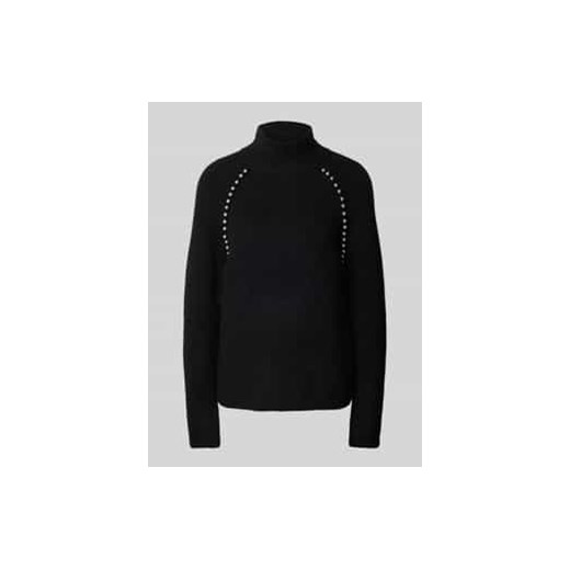 Sweter wełniany z ozdobnymi guzikami model ‘Zora’ ze sklepu Peek&Cloppenburg  w kategorii Swetry damskie - zdjęcie 176365881