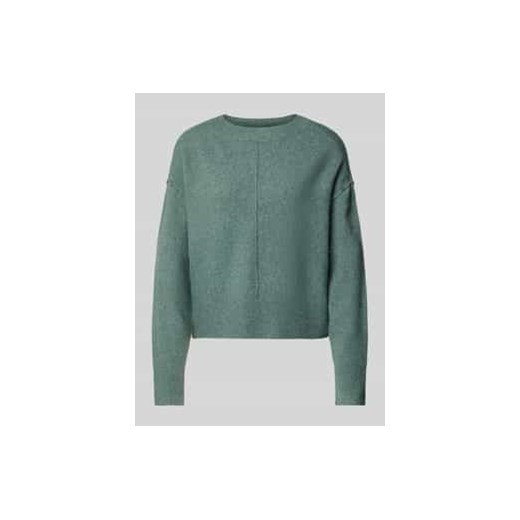 Sweter o kroju regular fit z dzianiny ze szwem na piersi model ‘ESTI’ ze sklepu Peek&Cloppenburg  w kategorii Swetry damskie - zdjęcie 176365920