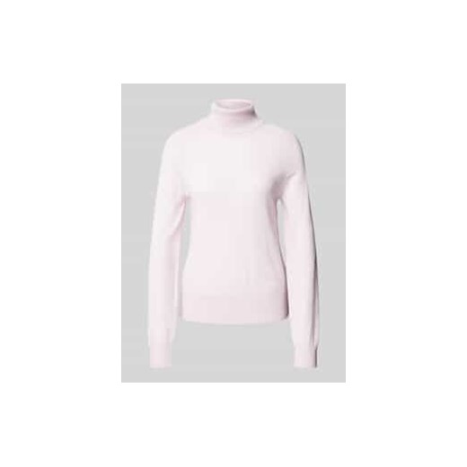 Sweter z wełny z domieszką kaszmiru i golfem ze sklepu Peek&Cloppenburg  w kategorii Swetry damskie - zdjęcie 176365921