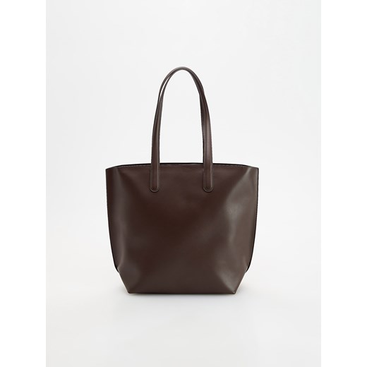 Reserved - Torebka shopper - brązowy Reserved ONE SIZE Reserved