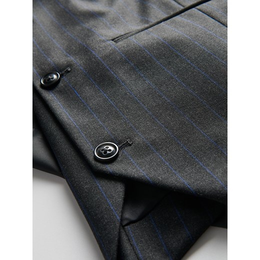 Reserved - Kamizelka w prążek - wielobarwny Reserved L Reserved