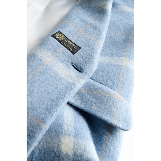 Reserved - Płaszcz w kratę z wełną - wielobarwny Reserved S Reserved