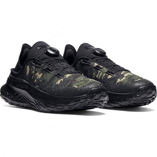 Buty treningowe uniseks Under Armour UA Slipspeed Mega Ripsp Camo - czarne ze sklepu Sportstylestory.com w kategorii Buty sportowe męskie - zdjęcie 176370143