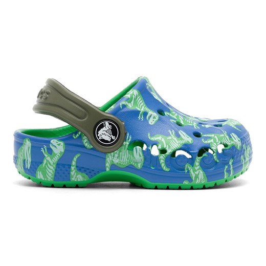 Klapki basenowe Crocs BAYA GRAPHIC CLOG T 206814-4LB ze sklepu ccc.eu w kategorii Klapki dziecięce - zdjęcie 176372652