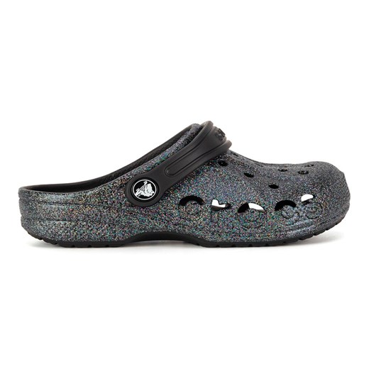 Klapki basenowe Crocs BAYA GLITTER CLOG 207015-0C4 ze sklepu ccc.eu w kategorii Klapki dziecięce - zdjęcie 176376183
