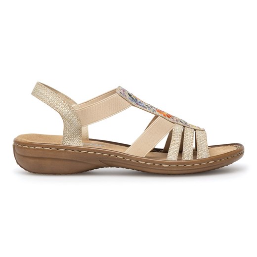 Sandały Rieker 60808-60 ze sklepu ccc.eu w kategorii Sandały damskie - zdjęcie 176376863