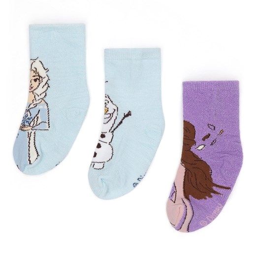 Skarpetki Frozen ACCCS-AW24-234DFR (3-PACK) ze sklepu ccc.eu w kategorii Skarpetki dziecięce - zdjęcie 176383424