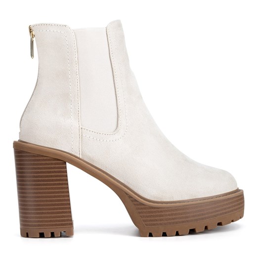 Botki NINE WEST WFA3374-1 ze sklepu ccc.eu w kategorii Botki - zdjęcie 176384390