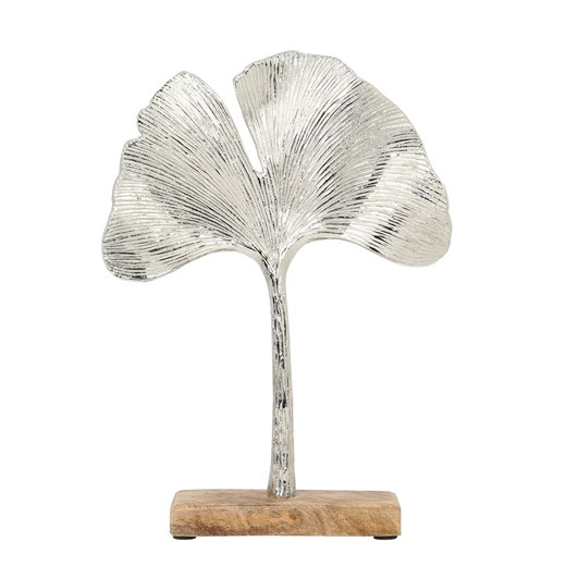 Dekoracja Silver Leaf 26 cm ze sklepu dekoria.pl w kategorii Dekoracje - zdjęcie 176386611