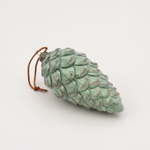 Bombka Frosted Pinecone 15 cm ze sklepu dekoria.pl w kategorii Dekoracje bożonarodzeniowe - zdjęcie 176386632