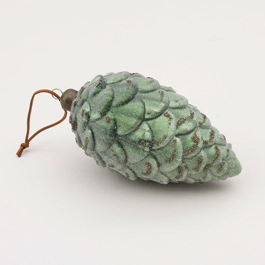 Bombka Frosted Pinecone 18 cm ze sklepu dekoria.pl w kategorii Dekoracje bożonarodzeniowe - zdjęcie 176386641