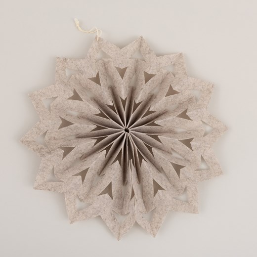 Ozdoba świąteczna Nivalis II beige 40 cm ze sklepu dekoria.pl w kategorii Dekoracje bożonarodzeniowe - zdjęcie 176386670