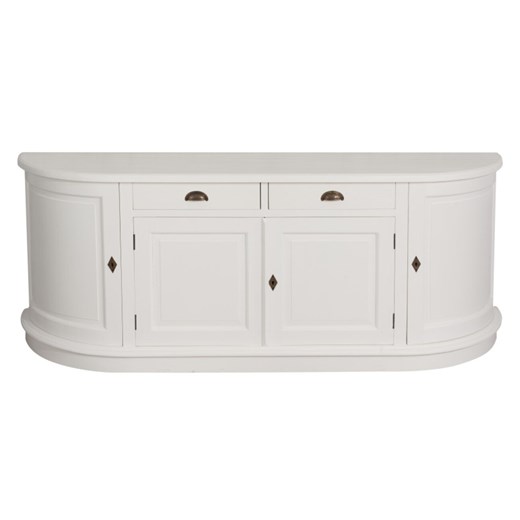 Komoda Brighton 4 drzwi + 2 szuflady white ze sklepu dekoria.pl w kategorii Komody - zdjęcie 176386724